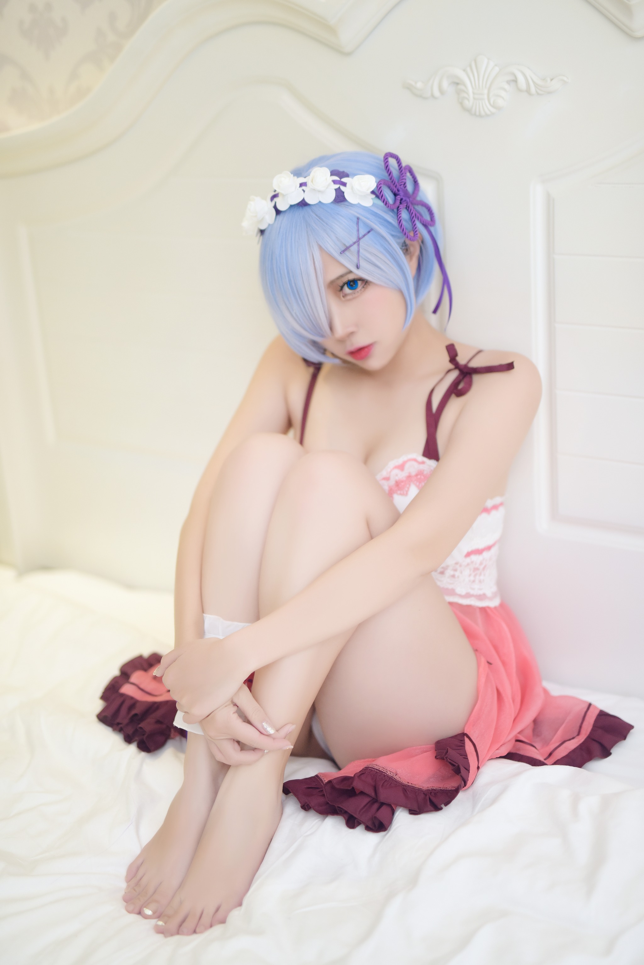 图片[1]-二佐Nisa – NO.024 二佐 蕾姆主题 [42P]-XikXak